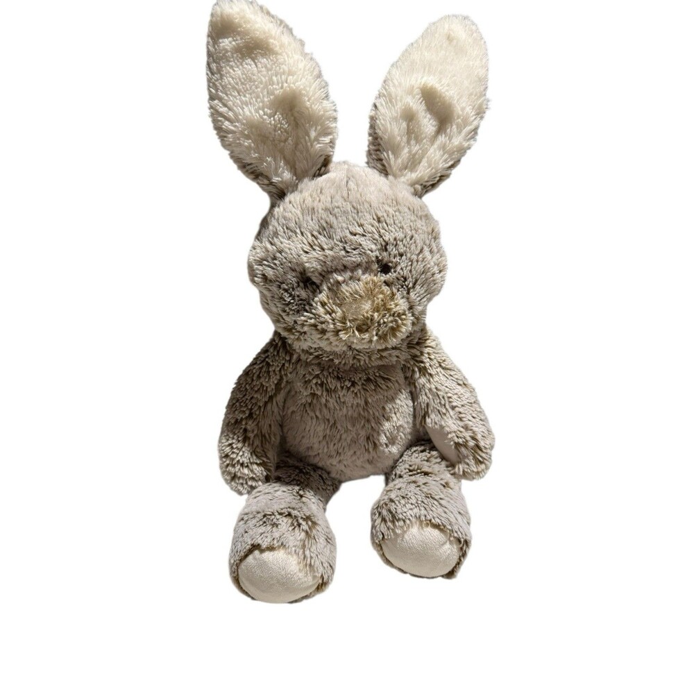 Pottery Barn Kids PBK Bunny Rabbit Stuffed Animal Plush 18” Brown White 2019‎